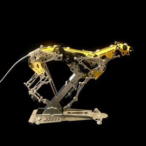 Metal Assembly Movable Bionic Robotic Panther | High-Precision Biomimetic Joints | DIY Buildable Kit | Premium Tech Collectible | Exclusive to LifelikeFauna.com