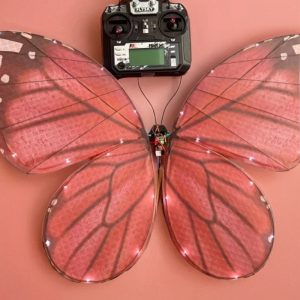 LED Glowing RC Bionic Butterfly - Biomimetic Flapping Wing Drone, Rechargeable, Perfect for Birthday & Valentine's Gift