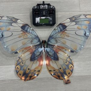 Smart RC Bionic Butterfly - Biomimetic Flapping Wing, Rechargeable LED, 3 Flight Modes, Premium Tech Collectible